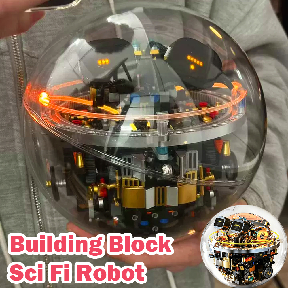 Robot Ball Machine - Sci Fi Robot Ball Building Blocks