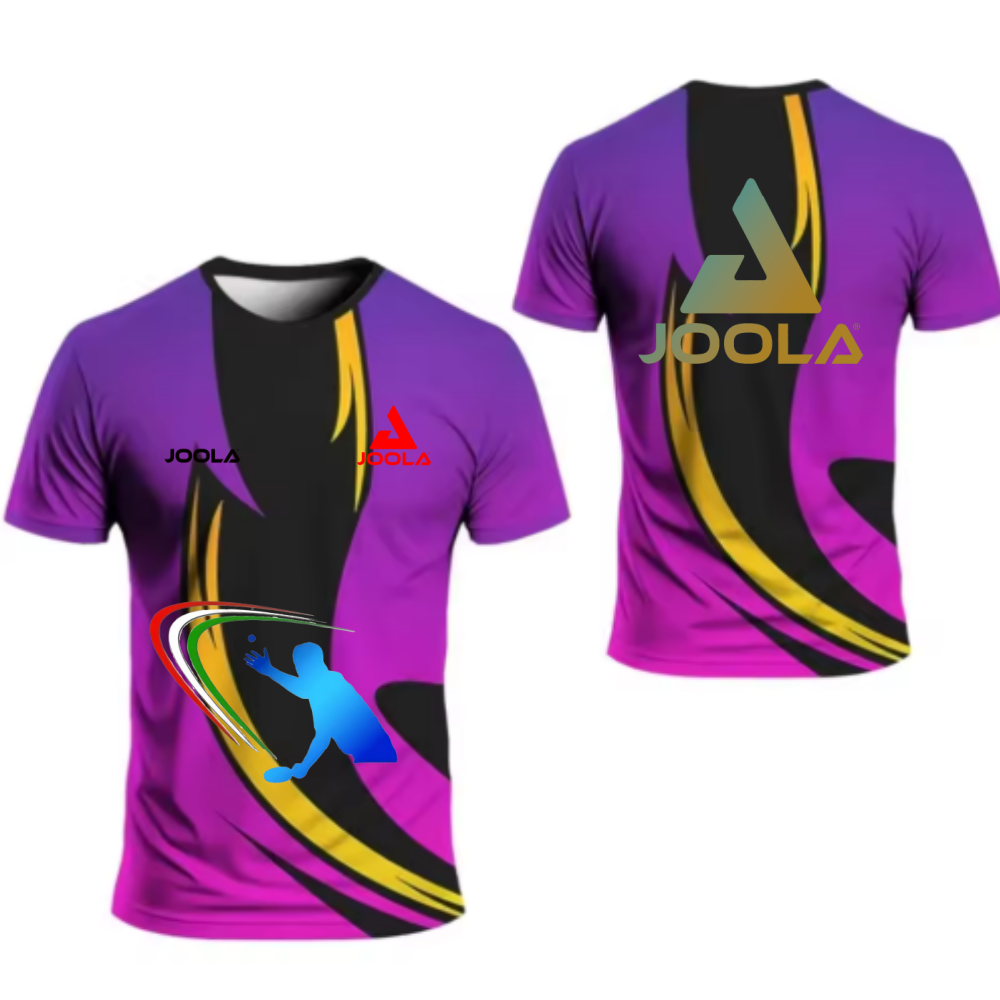Table Tennis Jersey Butterfly - JOOLA Table Tennis T-Shirt for Men,