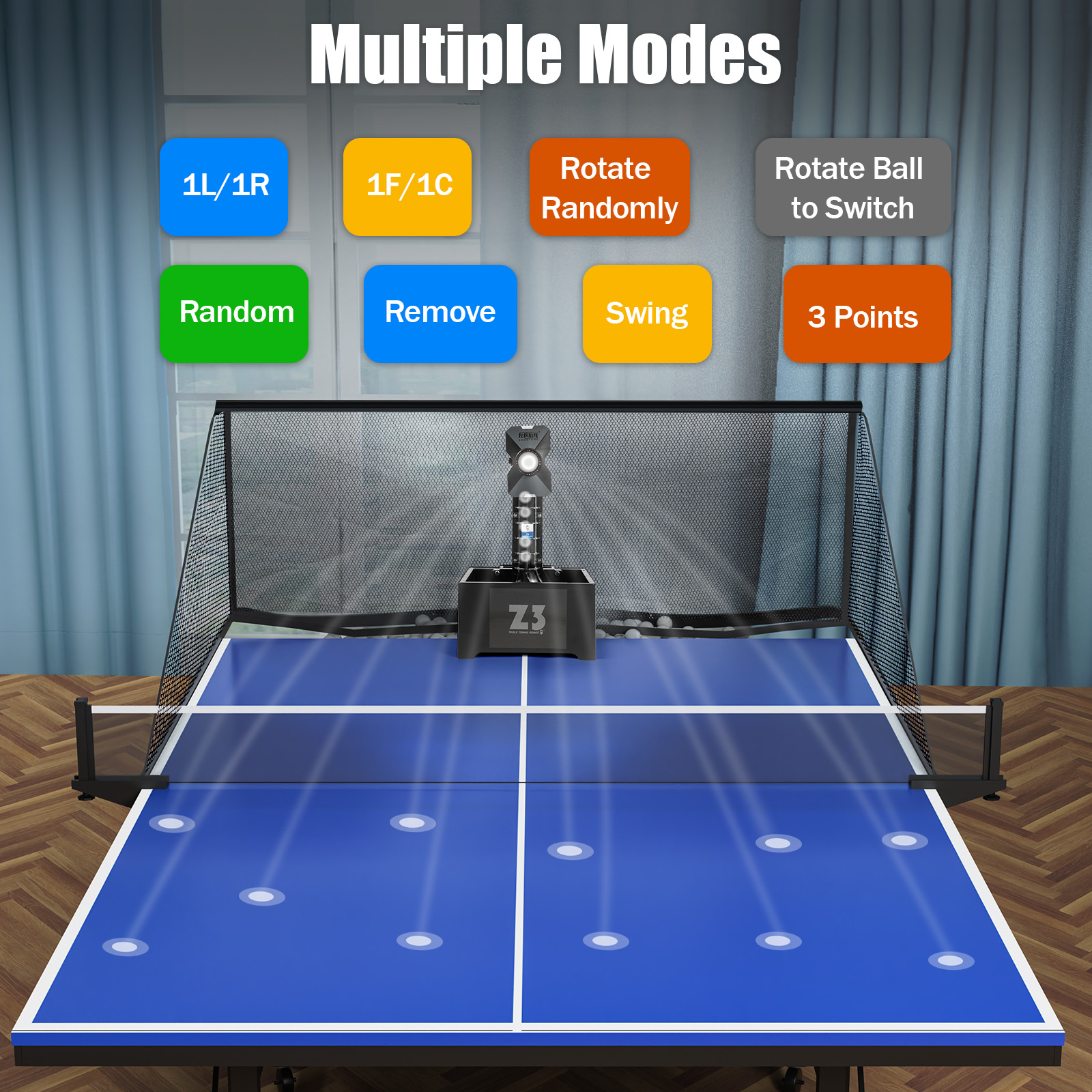 Table Tennis Robot with Net&10 - Robot Ball Machine 评论和价格