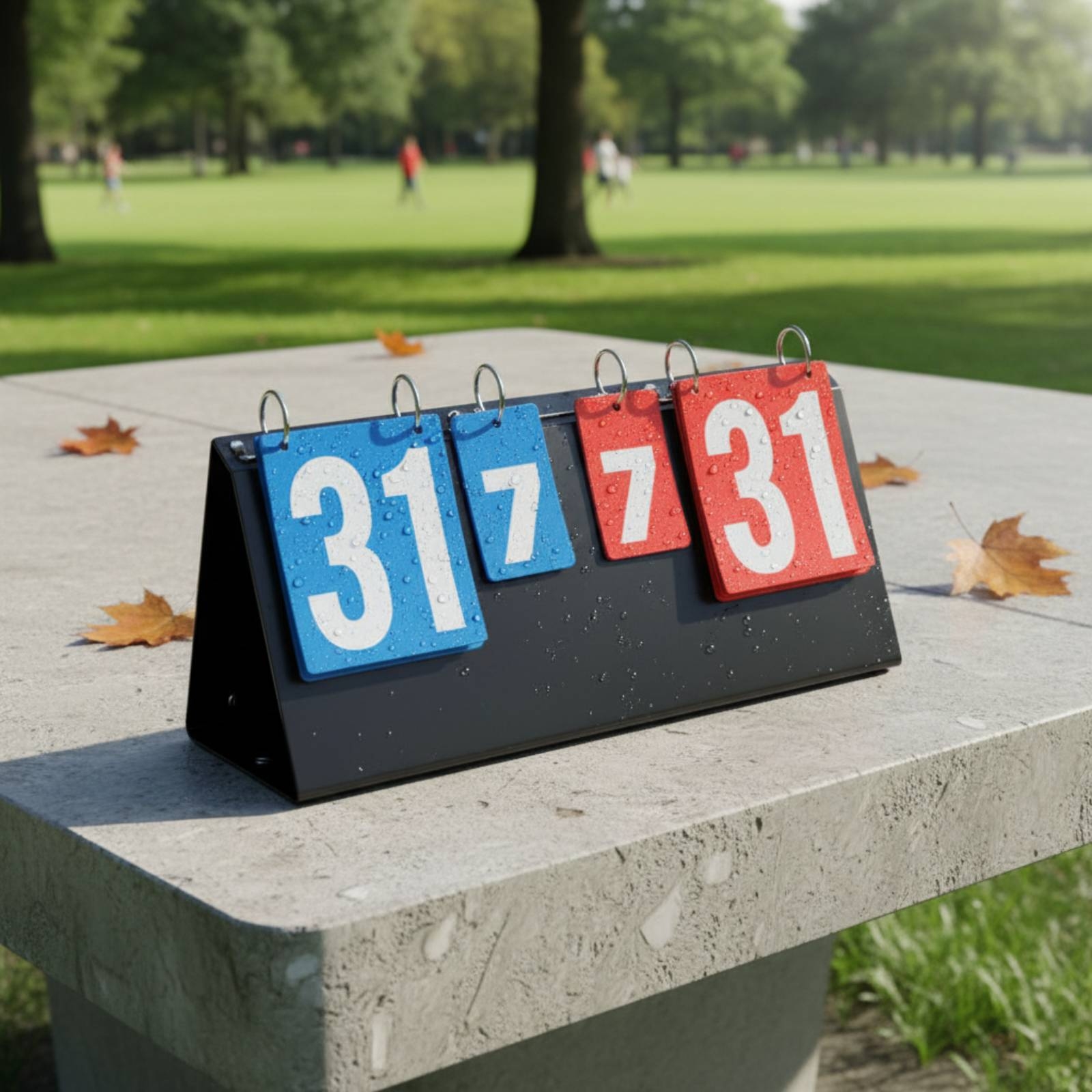 Portable Flip Scoreboard Multi - Table Tennis Usa 评论和价格