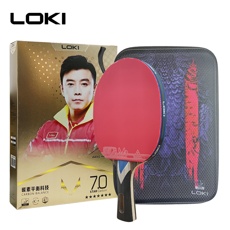 Loki 7 Star Table Tennis Racke - Table Tennis Xiom Rubber 评论和价格