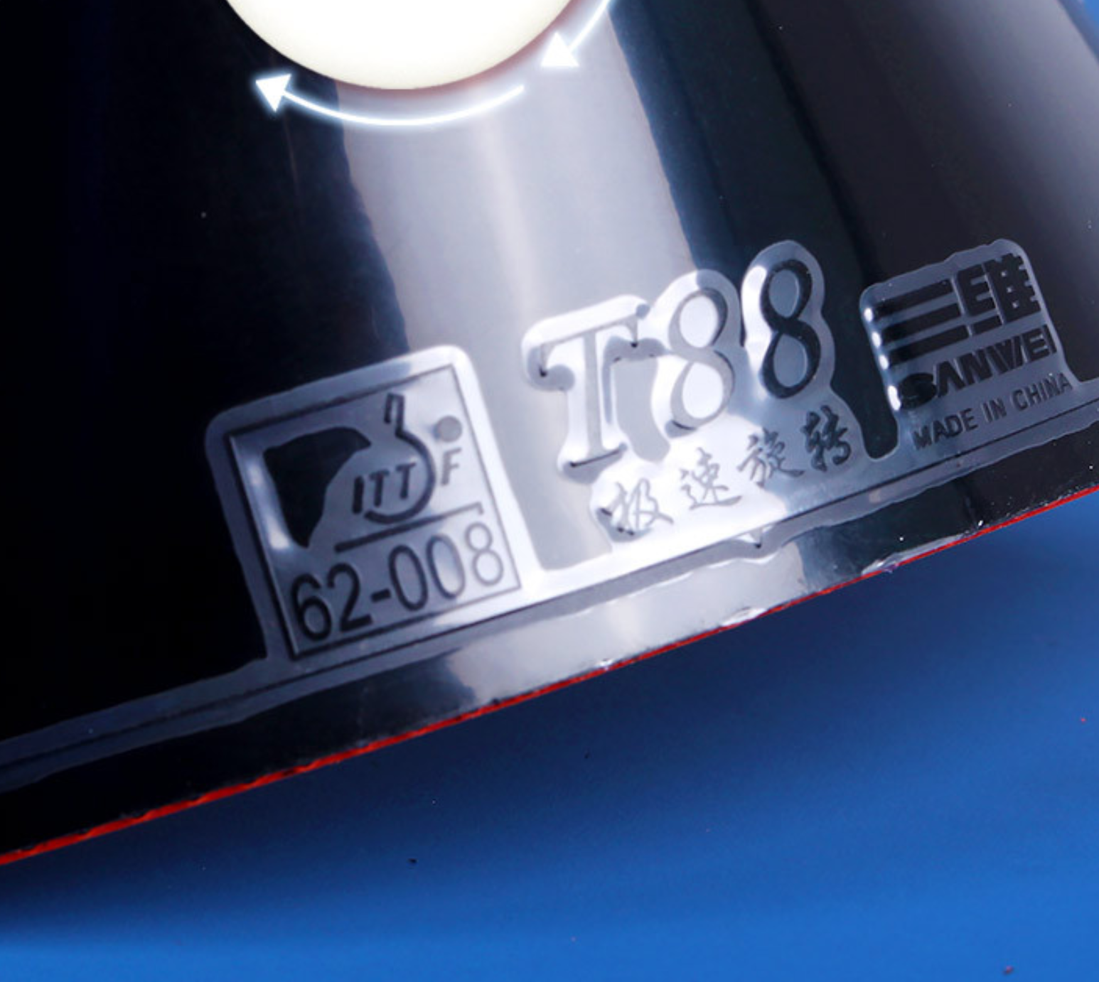 Original SANWEI T88 Ultra Spin - Table Tennis Xiom Rubber 评论和价格