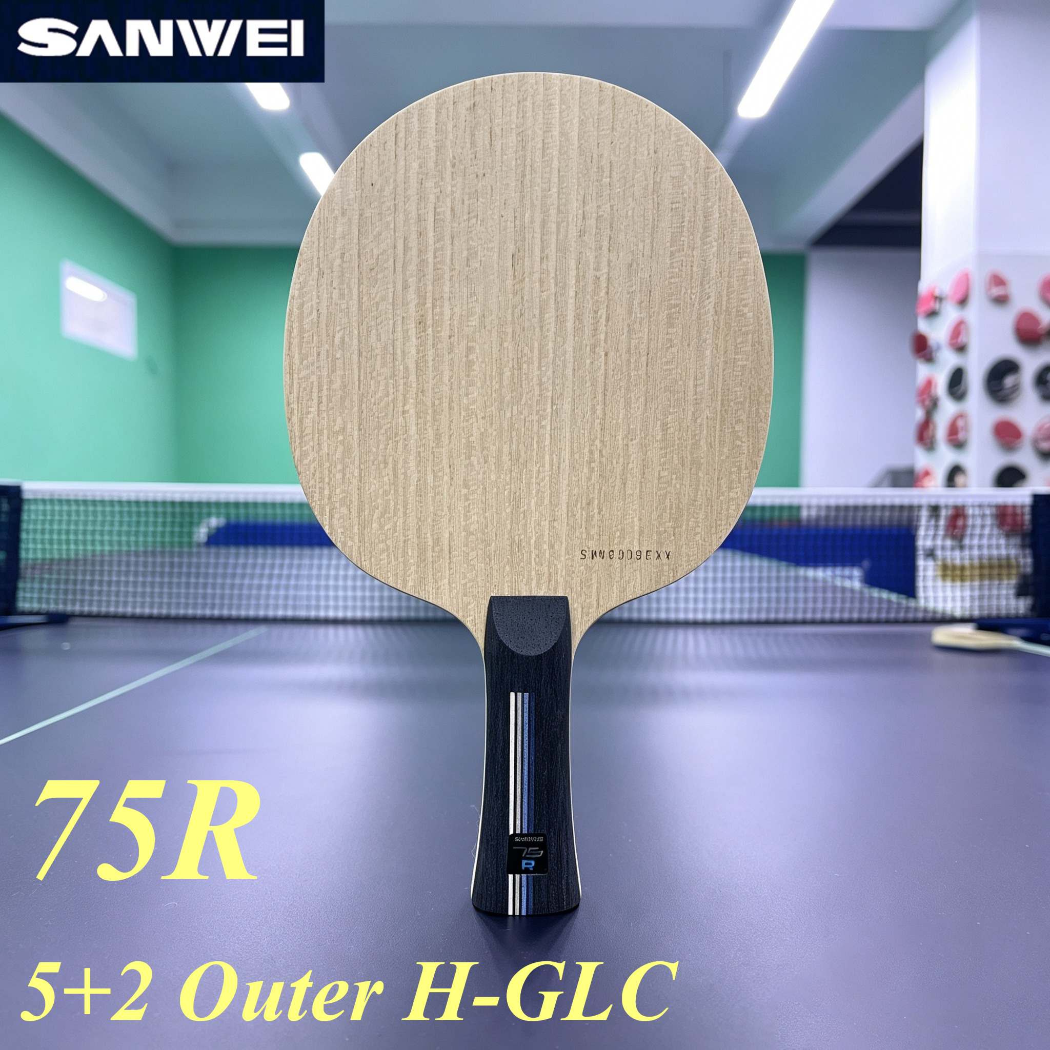 SANWEI 75R 5+2 Outer H-GLC Tab - Table Tennis Usa 评论和价格