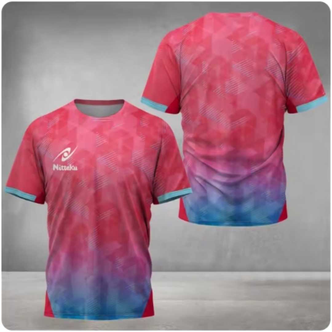 Nittaku Table Tennis T-shirt V - Table Tennis Jersey Butterfly 评论和价格