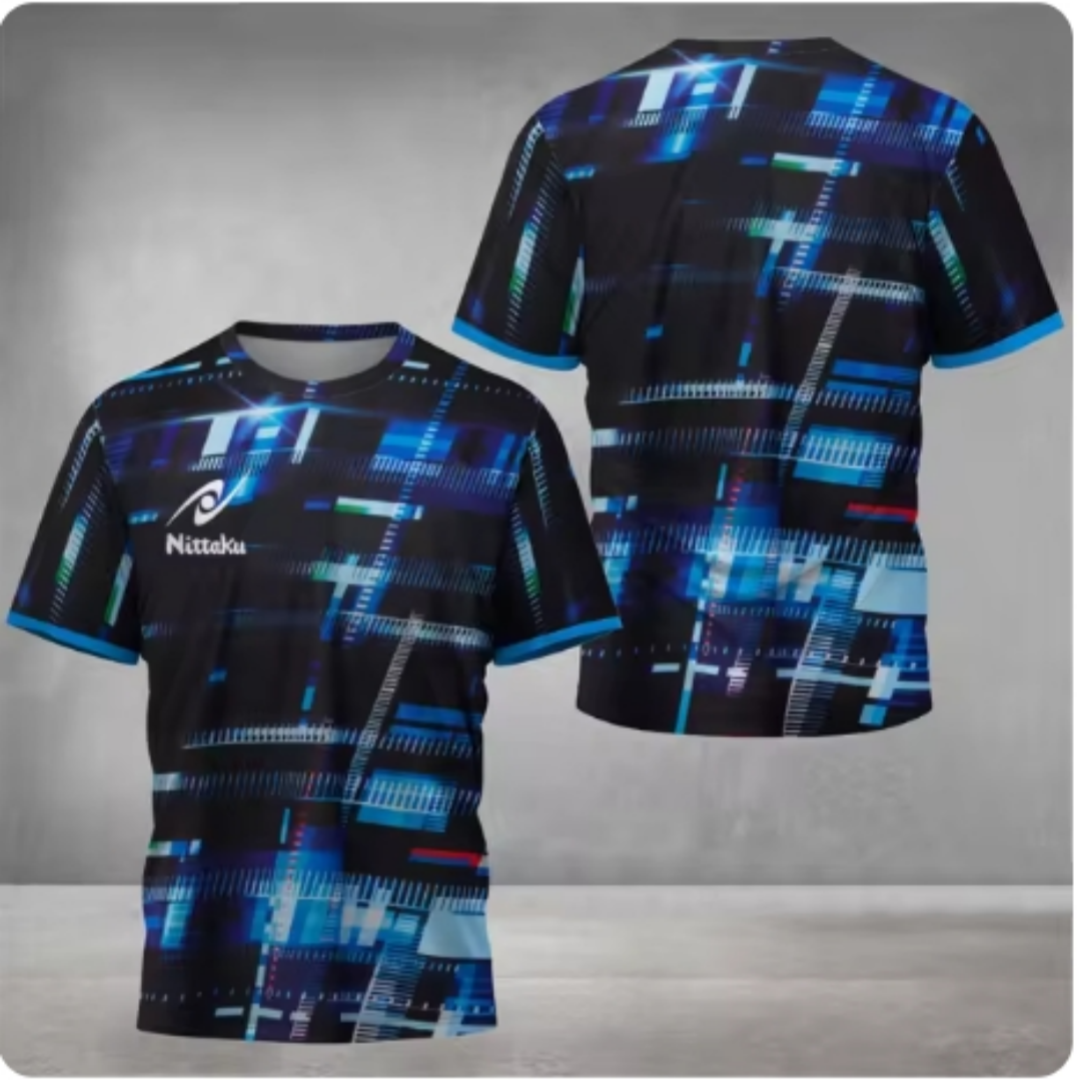 Nittaku Table Tennis T-shirt V - Table Tennis Jersey Butterfly 评论和价格