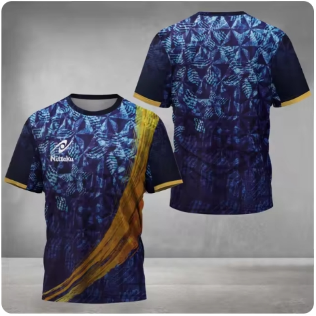 Nittaku Table Tennis T-shirt V - Table Tennis Jersey Butterfly 评论和价格