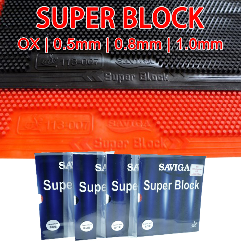 SAVIGA SUPER BLOCK OX Long Pip - Table Tennis Xiom Rubber 评论和价格