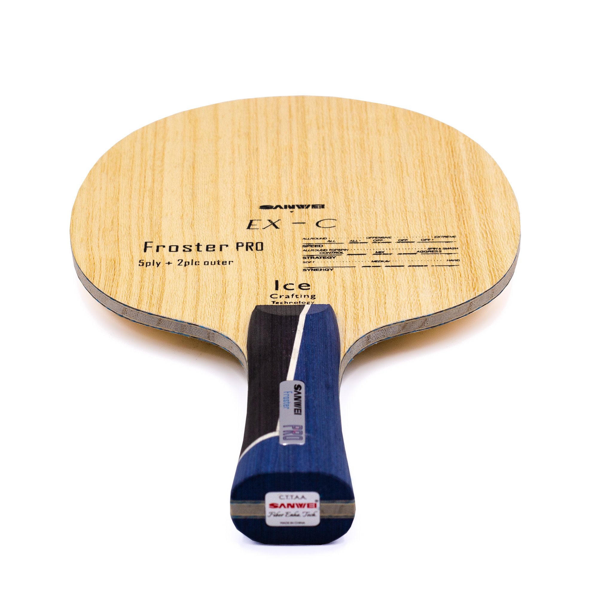 SANWEI ALC Table Tennis Blade  - Table Tennis Usa 评论和价格