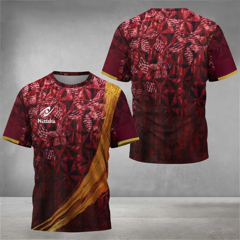 Men's Nittaku Table Tennis T-s - Table Tennis Jersey Butterfly 评论和价格