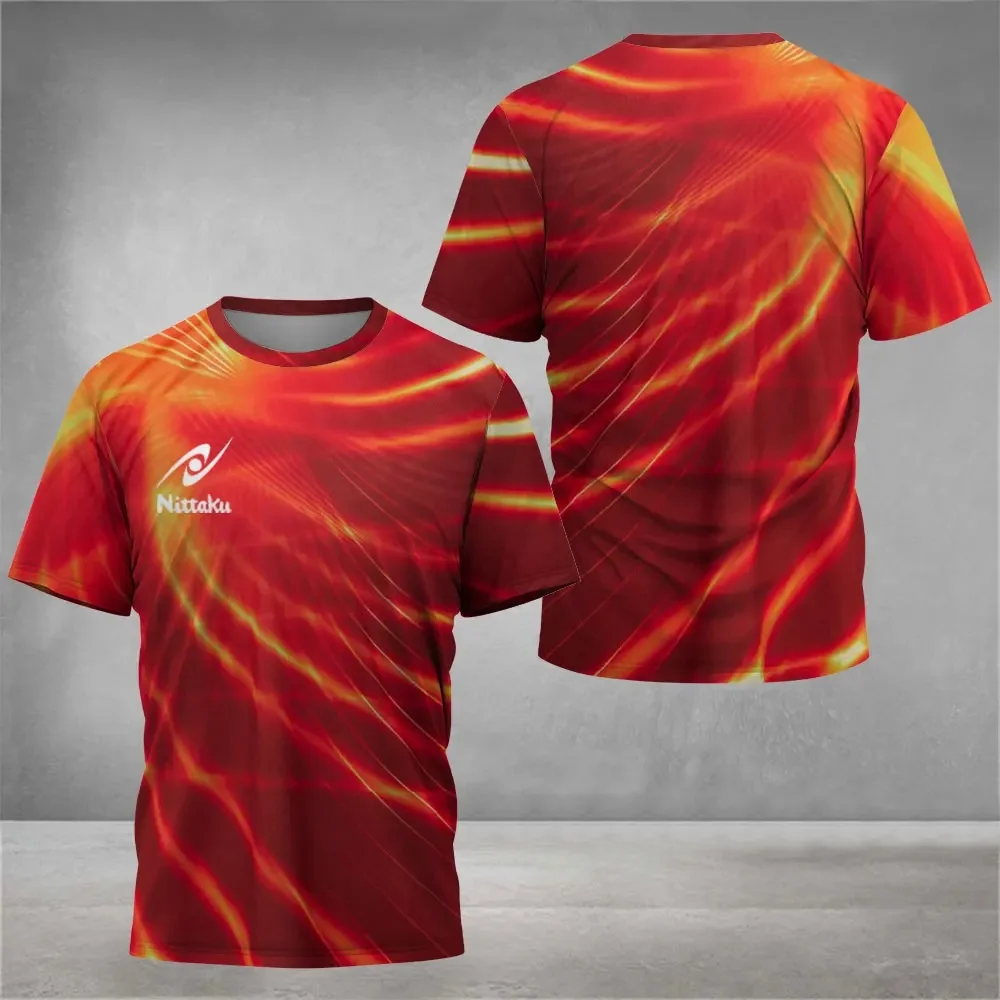 Men's Nittaku Table Tennis T-s - Table Tennis Jersey Butterfly 评论和价格